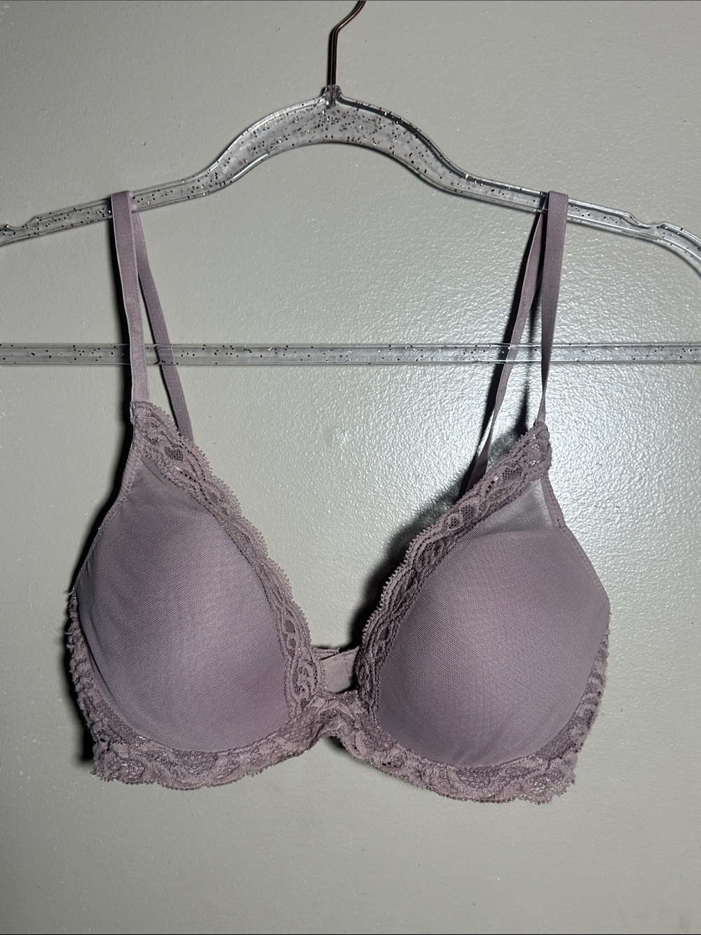 Natori 34C Mauve Lace bra
